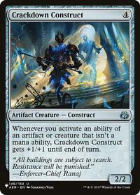 Crackdown Construct (148/184) [The List Reprints]