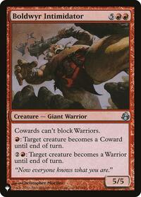 Boldwyr Intimidator (86/150) [The List Reprints]