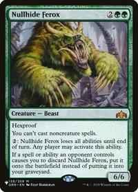 Nullhide Ferox (138/259) [The List Reprints]