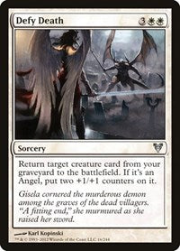 Defy Death (16) [Avacyn Restored]
