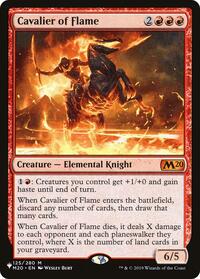 Cavalier of Flame (125/280) [The List Reprints]
