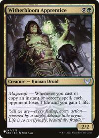 Witherbloom Apprentice (247/275) [The List Reprints]