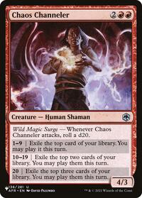 Chaos Channeler (136/281) [The List Reprints]