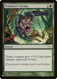 Predator's Strike (128/306) [The List Reprints]