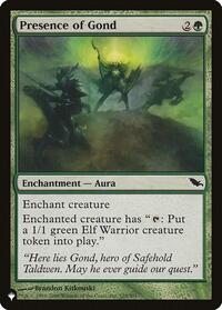 Presence of Gond (125/301) [The List Reprints]