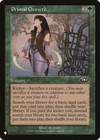 Primal Growth (87/143) [The List Reprints]
