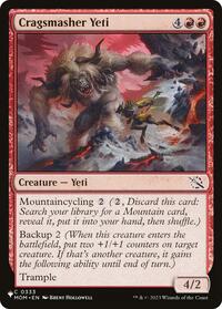 Cragsmasher Yeti (0333) [The List Reprints]