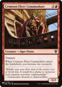 Crimson Fleet Commodore (171/361) [The List Reprints]