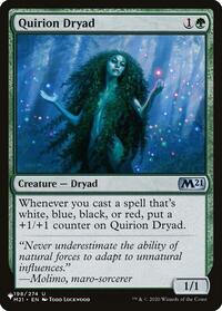 Quirion Dryad (198/274) [The List Reprints]