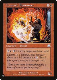 Dwarven Blastminer (199/350) [The List Reprints]