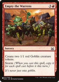 Empty the Warrens (015/065) [The List Reprints]