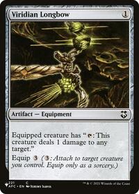 Viridian Longbow (221/062) [The List Reprints]