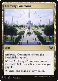 Archway Commons (263/275) [The List Reprints]