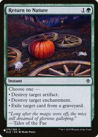 Return to Nature (173/269) [The List Reprints]
