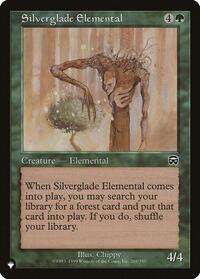 Silverglade Elemental (269/350) [The List Reprints]