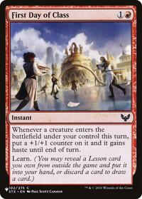 First Day of Class (102/275) [The List Reprints]