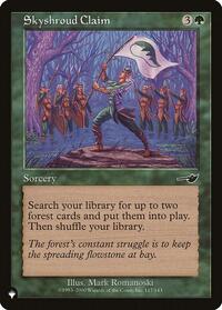 Skyshroud Claim (117/143) [The List Reprints]