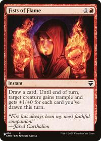 Fists of Flame (CMR) (414/361) [The List Reprints]