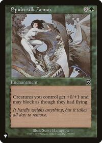 Spidersilk Armor (273/350) [The List Reprints]