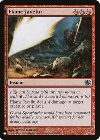 Flame Javelin (53/62) [The List Reprints]