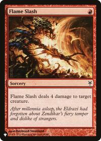 Flame Slash (60/80) [The List Reprints]
