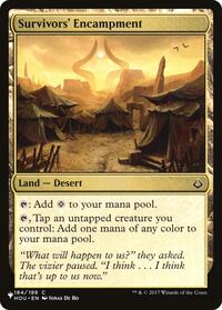 Survivors' Encampment (184/199) [The List Reprints]