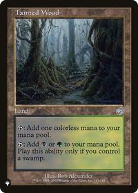 Tainted Wood (143/143) [The List Reprints]