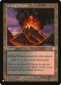 Urborg Volcano (330/350) [The List Reprints]