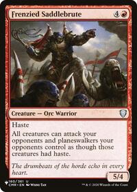 Frenzied Saddlebrute (180/361) [The List Reprints]