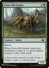 Twin-Silk Spider (188/254) [The List Reprints]