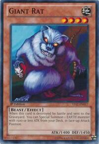 Giant Rat (YS12-EN017) [Starter Deck: Xyz Symphony]