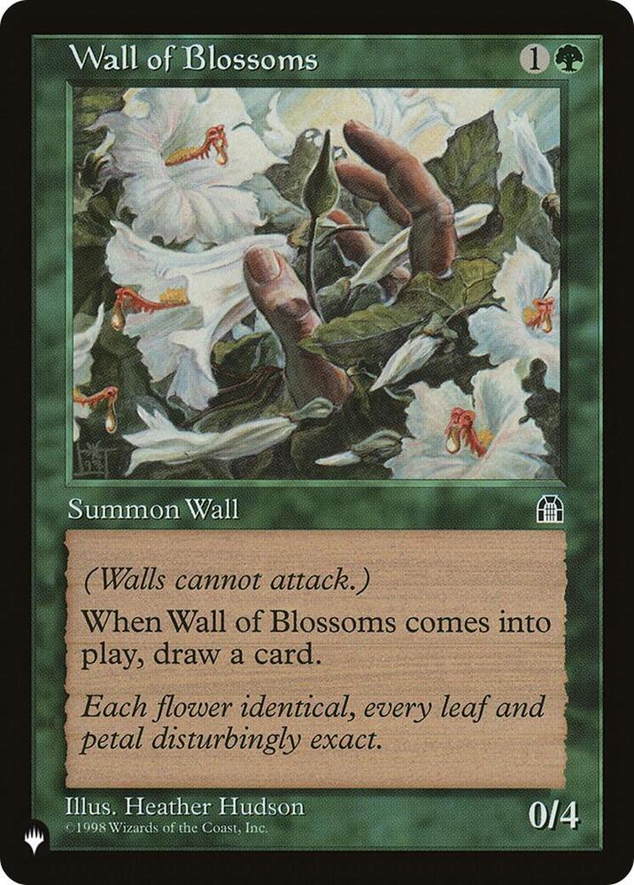 Wall of Blossoms [The List Reprints]