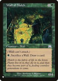 Wall of Mulch (298/350) [The List Reprints]