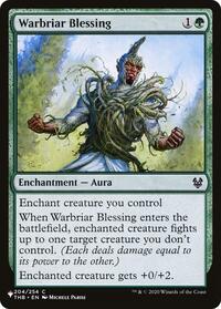 Warbriar Blessing (204/254) [The List Reprints]