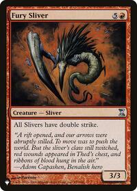 Fury Sliver (157/301) [The List Reprints]