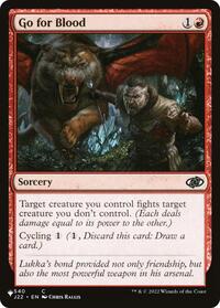 Go for Blood (540/051) [The List Reprints]
