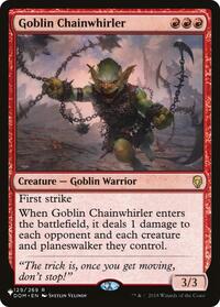 Goblin Chainwhirler (129/269) [The List Reprints]