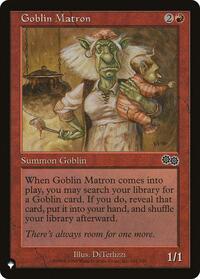 Goblin Matron (USG) (191/350) [The List Reprints]