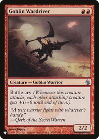 Goblin Wardriver (64/155) [The List Reprints]