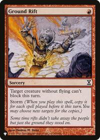 Ground Rift (162/301) [The List Reprints]