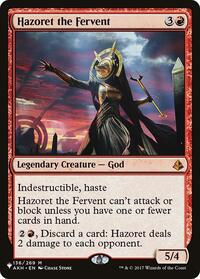 Hazoret the Fervent (136/269) [The List Reprints]