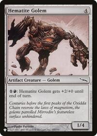 Hematite Golem (185/306) [The List Reprints]