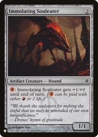 Immolating Souleater (139/175) [The List Reprints]