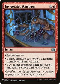 Invigorated Rampage (086/184) [The List Reprints]