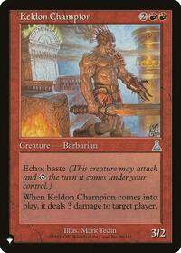 Keldon Champion (90/143) [The List Reprints]