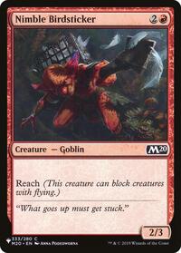 Nimble Birdsticker (333/280) [The List Reprints]