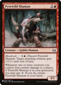 Pyrewild Shaman (106/249) [The List Reprints]