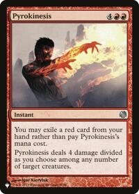 Pyrokinesis (32/81) [The List Reprints]
