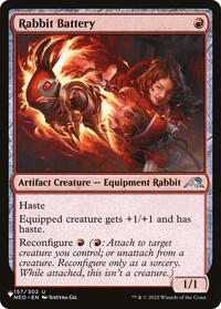 Rabbit Battery (157/302) [The List Reprints]
