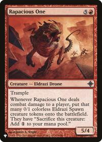 Rapacious One (162/248) [The List Reprints]
